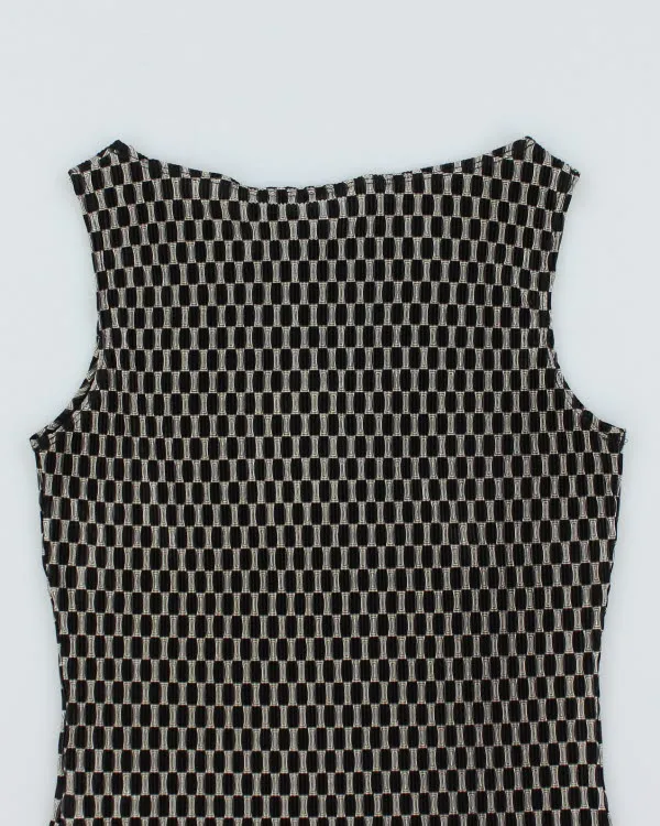 Vintage Y2k 00s Ricki's Pattern Plisse Top - S sold by Rokit product image thumbnail 4