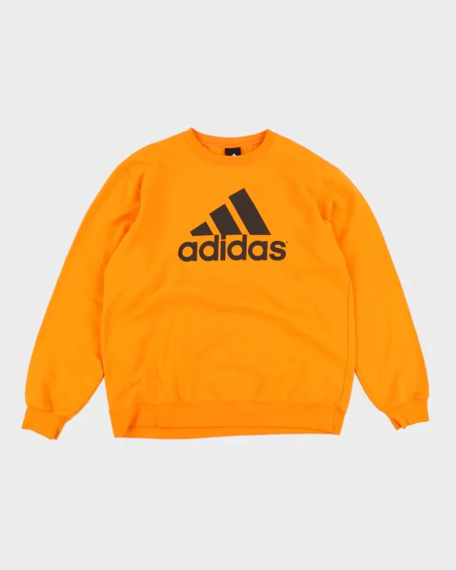 Adidas Orange Sweatshirt - XL sold by Rokit
