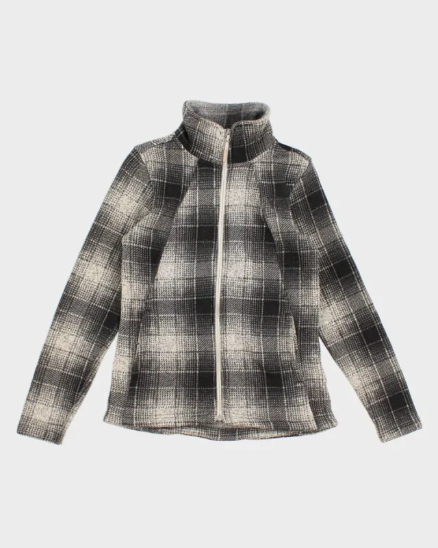 The North Face Zip Up Patterned Fleece - XS sold by Rokit