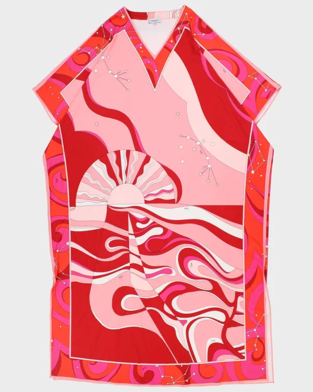 Emilio Pucci Firenze Pink Kaftan Dress - EUR 44 (XL) made by Rokit