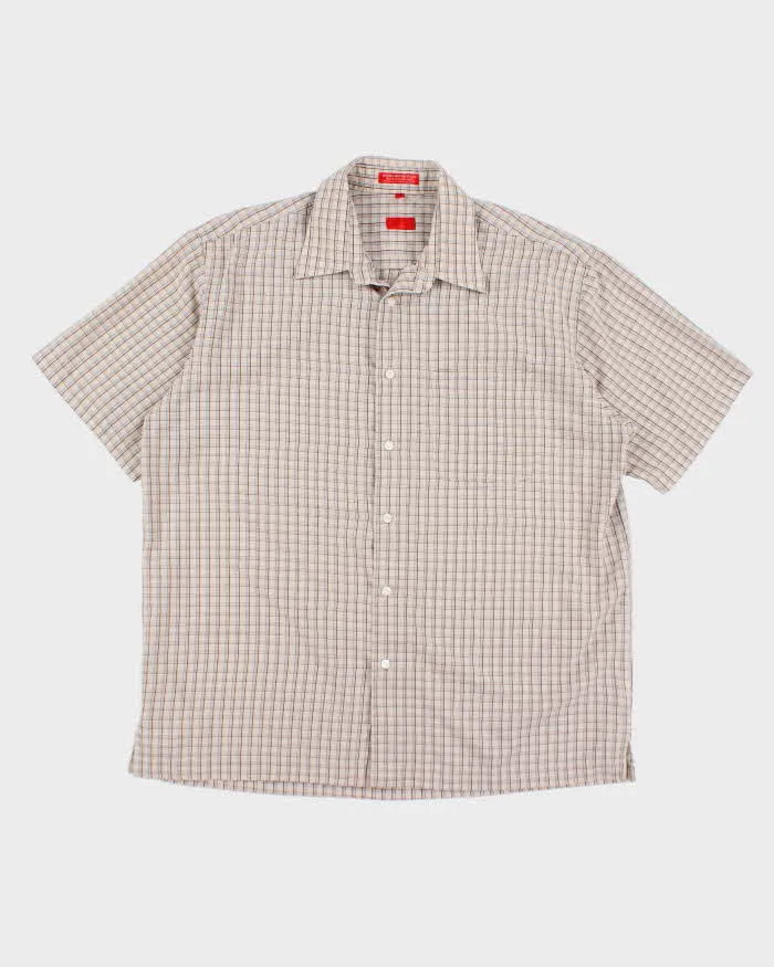 Y2k 00s Izod Check Shirt - L sold by Rokit