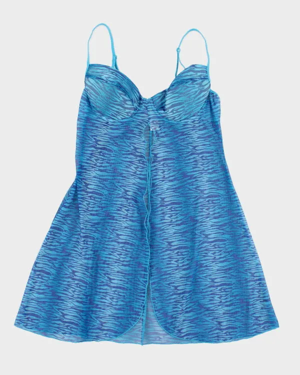 Vintage Y2k 00s La Senza Zebra Print Cami - M sold by Rokit