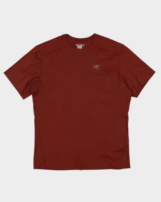 Deadstock Arc'teryx Brown Velox T-shirt - L sold by Rokit