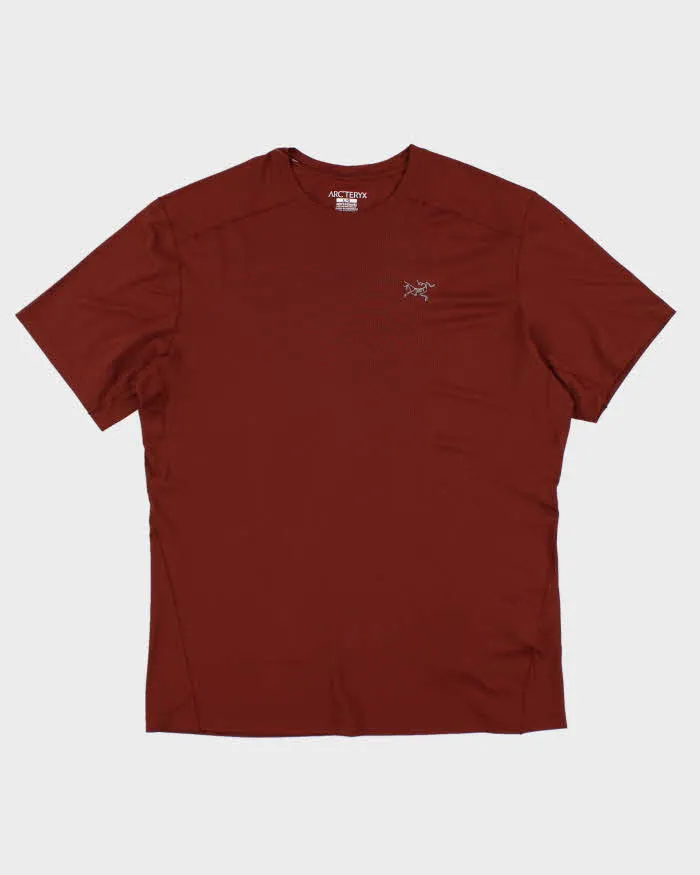 Deadstock Arc'teryx Brown Velox T-shirt - L sold by Rokit