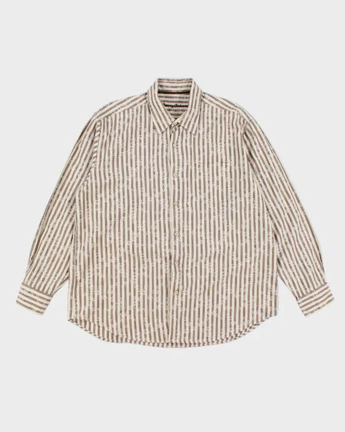 Vintage 90s Tommy Bahama Long Sleeve Hawaiian Shirt - XL sold by Rokit