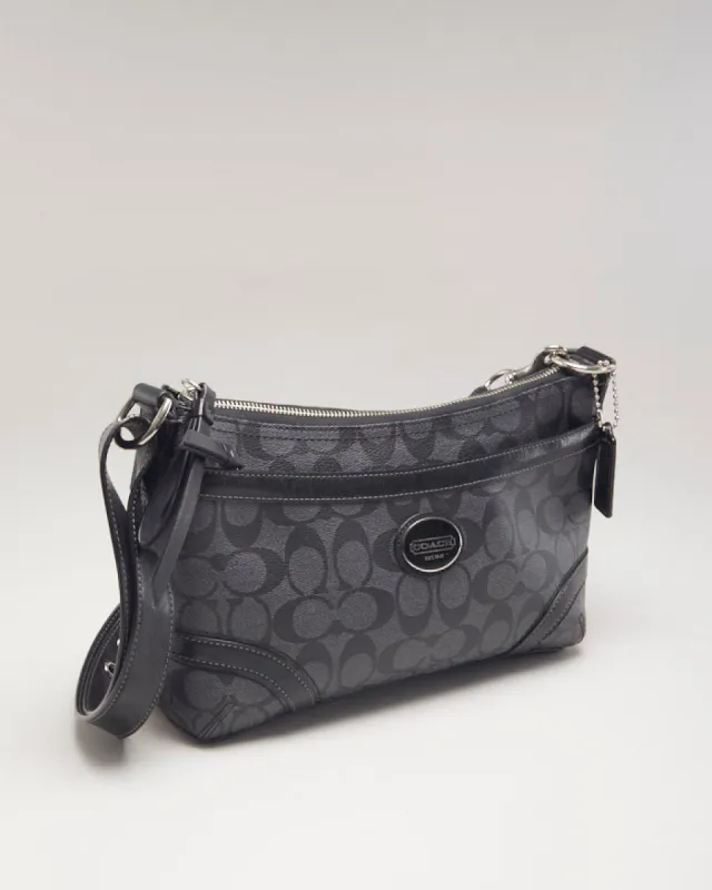 Coach Black Monogram Classic Handbag sold by Rokit