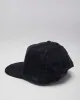 Vintage Black Corduroy Snapback - OS sold by Rokit