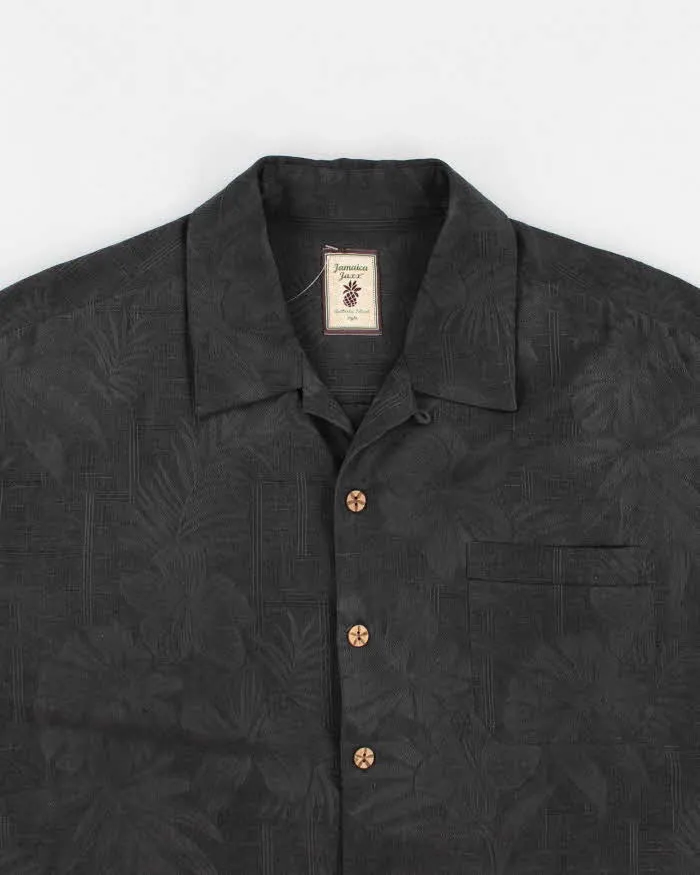 Jamaica Jaxx Black Hawaiian Silk Shirt - L sold by Rokit product image thumbnail 3