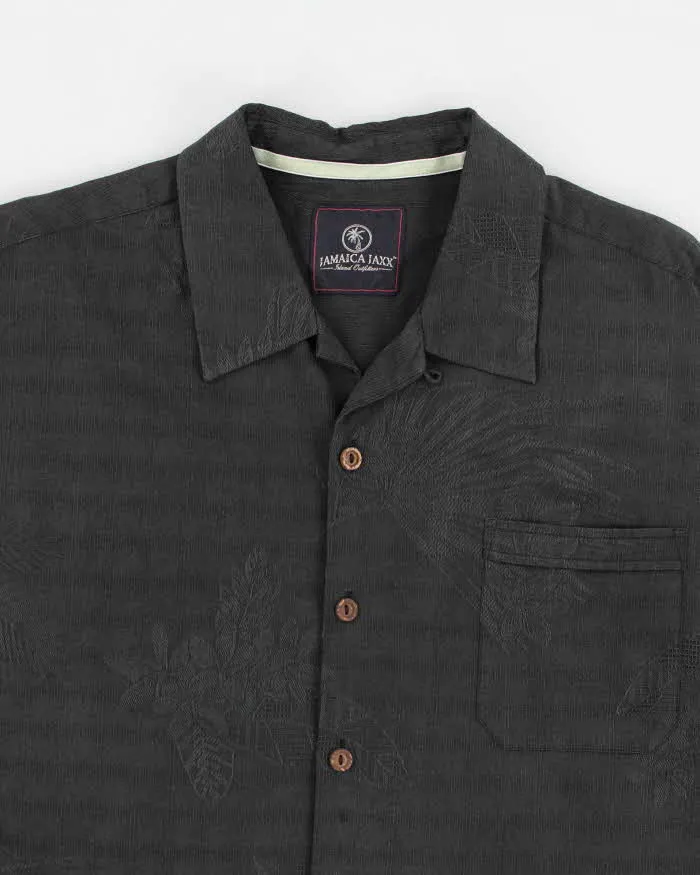 Jamaica Jaxx Black Hawaiian Silk Shirt - XL sold by Rokit product image thumbnail 3