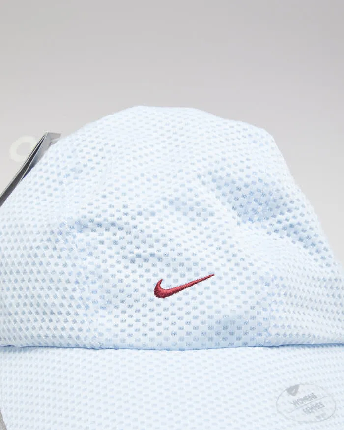Deadstock Vintage Nike Light Blue Dri-Fit Cap sold by Rokit product image thumbnail 3