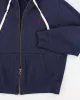 Vintage 90s Polo by Ralph Lauren Zip-Up Hoodie - XL sold by Rokit