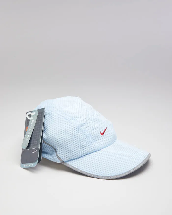 Deadstock Vintage Nike Light Blue Dri-Fit Cap sold by Rokit