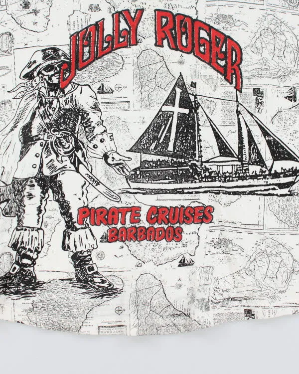 Y2k 00s Jolly Roger T-shirt - L sold by Rokit product image thumbnail 4