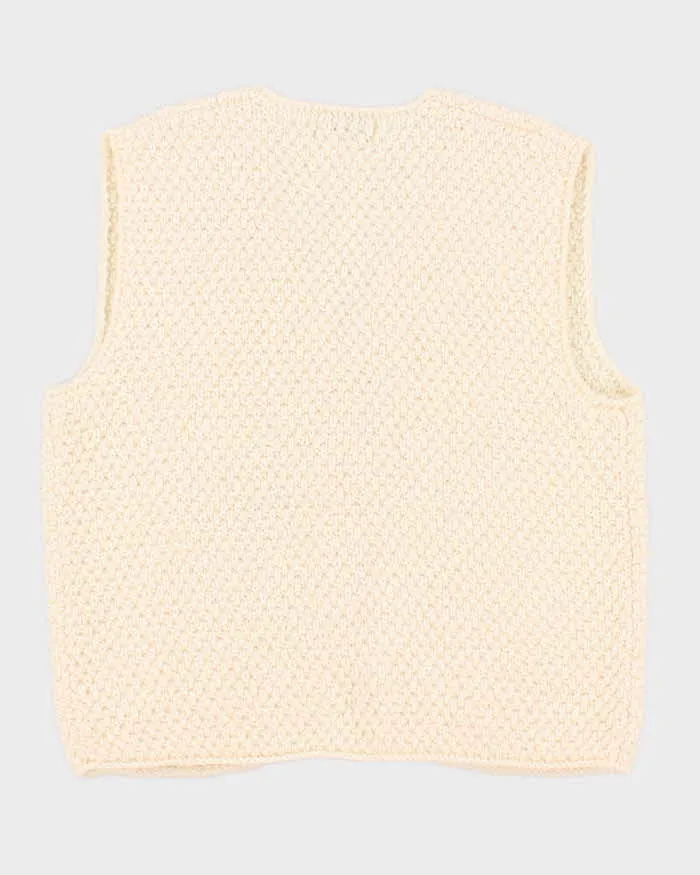 Vintage 90s Orvis Wool Cardigan Vest - S sold by Rokit product image thumbnail 2