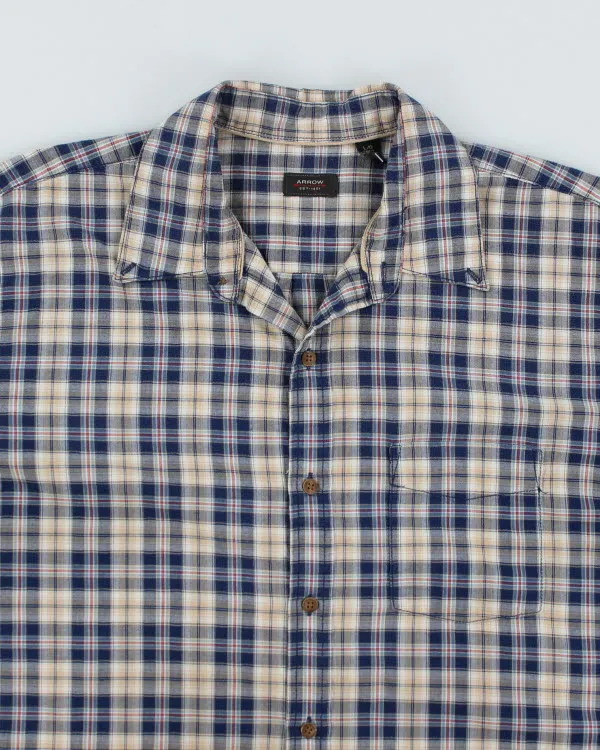 Arrow Blue Check Shirt - L sold by Rokit product image thumbnail 3