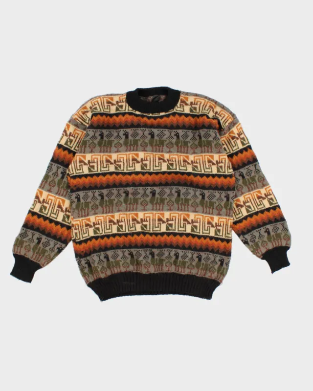 Vintage Artesania Los Andies Alpaca Wool Jumper - L/XL sold by Rokit
