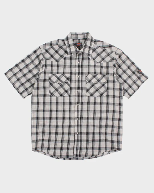 Y2K 00s Dickies Check Shirt - M sold by Rokit