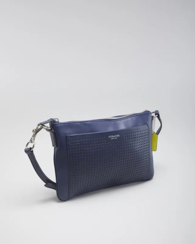 Women's Blue Coach Cross Body Bag sold by Rokit