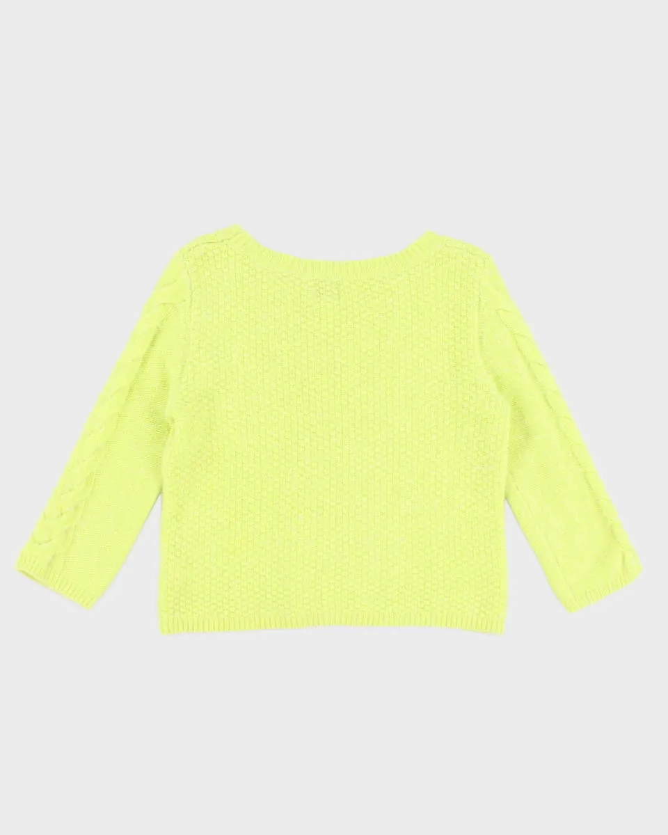 Feminine Green Knit Jumper - XS sold by Rokit product image thumbnail 2