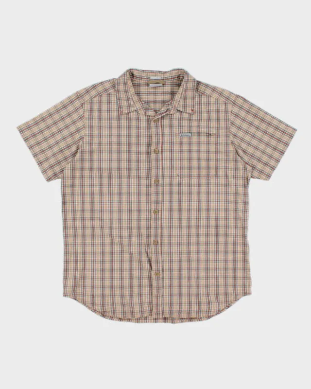 Vintage Men's Columbia Patterned Short Sleeve Shirt - L sold by Rokit