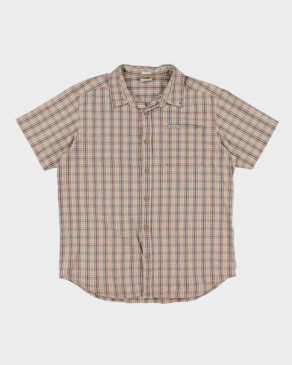 Vintage Men's Columbia Patterned Short Sleeve Shirt - L sold by Rokit