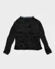 Darling Velvet Sequin Collared Blouse - M sold by Rokit