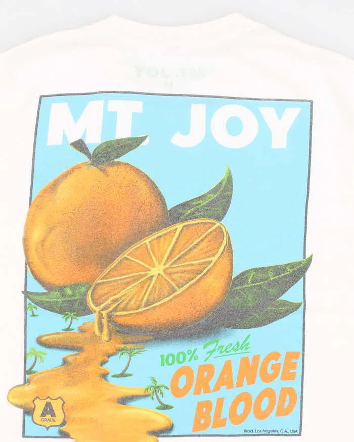 00s 100% Fresh Orange Blood Graphic T-shirt - M sold by Rokit product image thumbnail 4