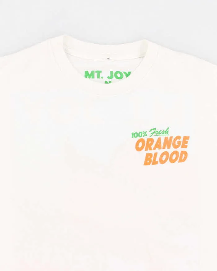 00s 100% Fresh Orange Blood Graphic T-shirt - M sold by Rokit product image thumbnail 3