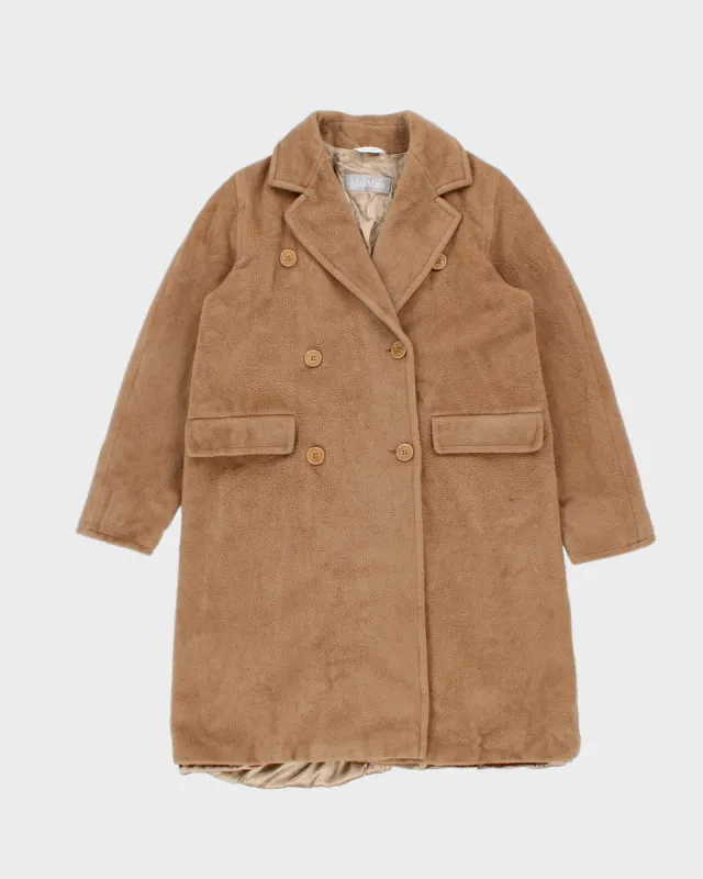 Max Mara Atelier Beige deconstructed cashmere coat | Parallel