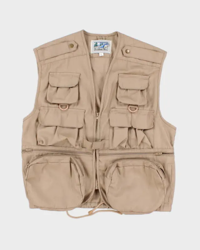 Vintage 90s Utility Vest - L sold by Rokit