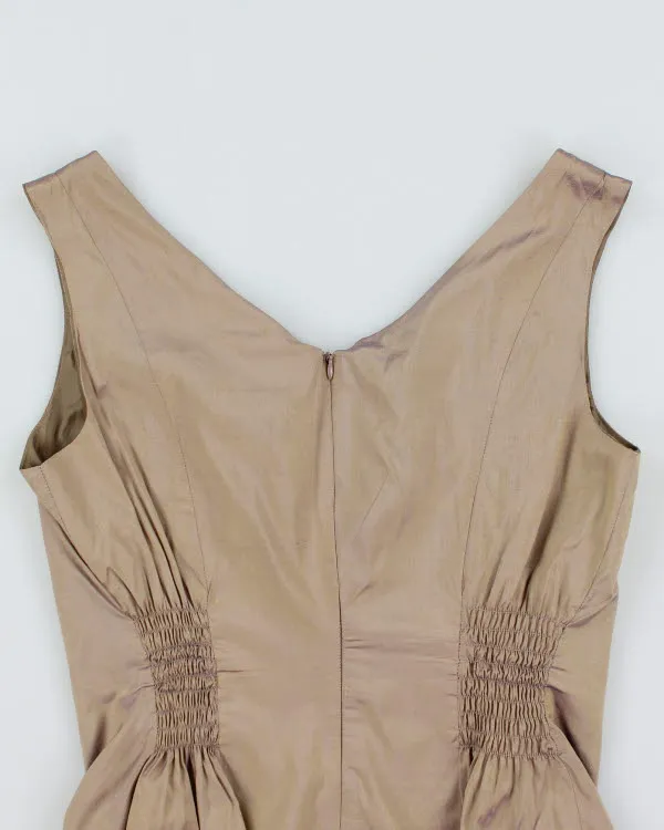 Vintage 90s Iridescent Silk Top - L sold by Rokit product image thumbnail 4