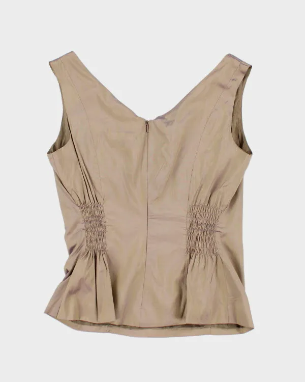 Vintage 90s Iridescent Silk Top - L sold by Rokit product image thumbnail 2