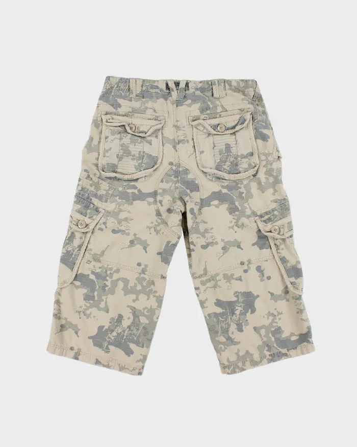 Y2K 00s Defected Soul DS Camouflage Cargo Shorts - W32 sold by Rokit product image thumbnail 2