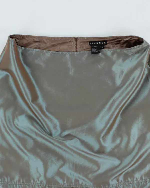 Y2k 00s Spanner Iridescent Cargo Skirt - M sold by Rokit product image thumbnail 3