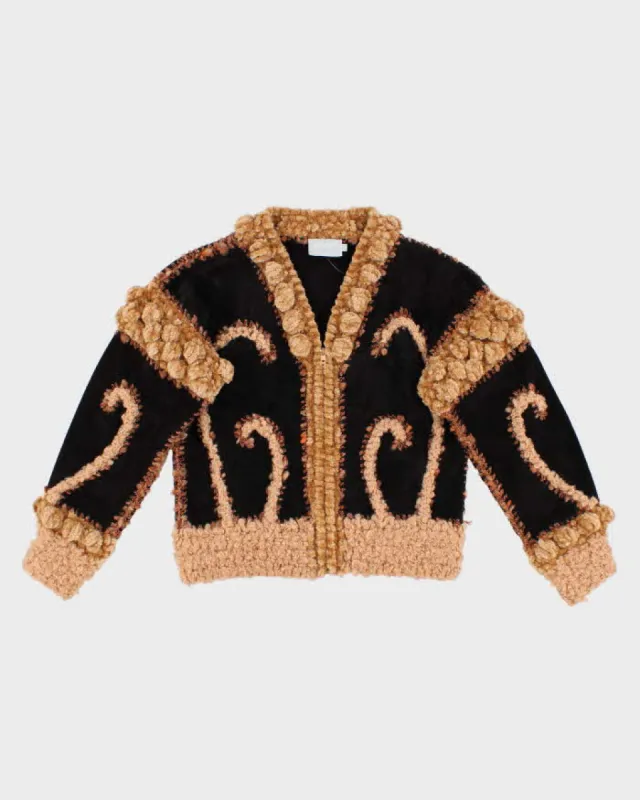 Vintage Woman's Suede and wool Unique Jacket - XS sold by Rokit