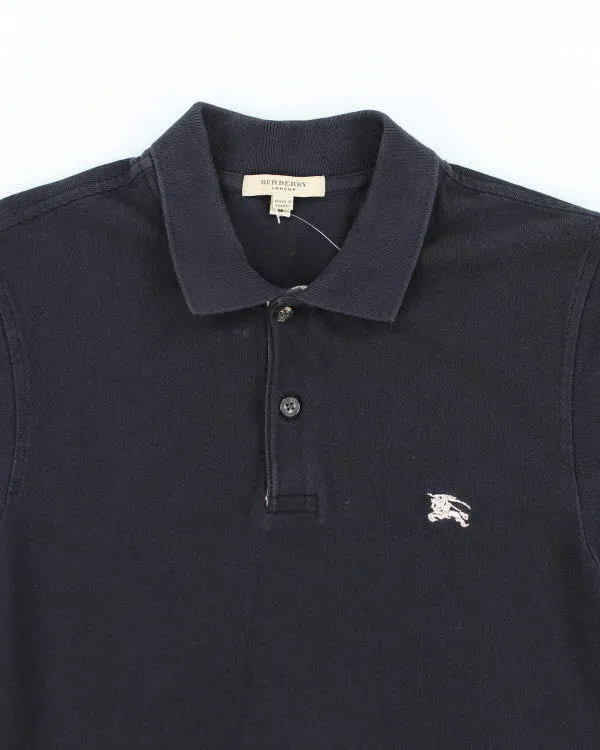 Burberry Black Polo Shirt - M sold by Rokit product image thumbnail 3