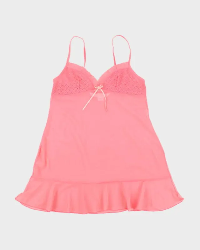 Y2K 00s Victoria's Secret Pink Cami - S sold by Rokit