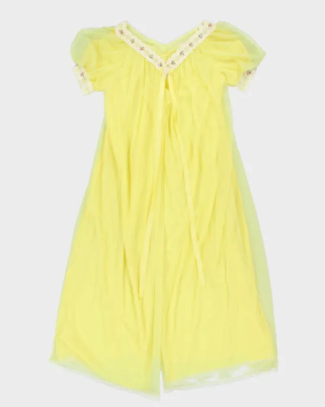 Vintage 1970s Linda Lingerie Dressing Gown sold by Rokit