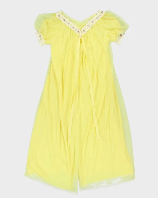 Vintage 1970s Linda Lingerie Dressing Gown sold by Rokit