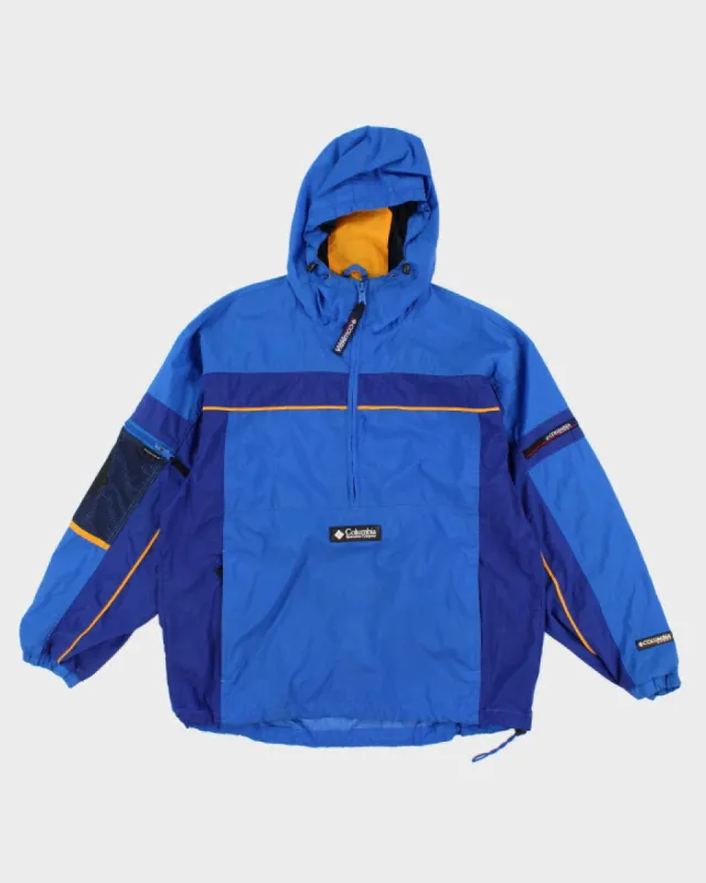 Vintage 90s Columbia Men's Hooded Windbreaker - L sold by Rokit