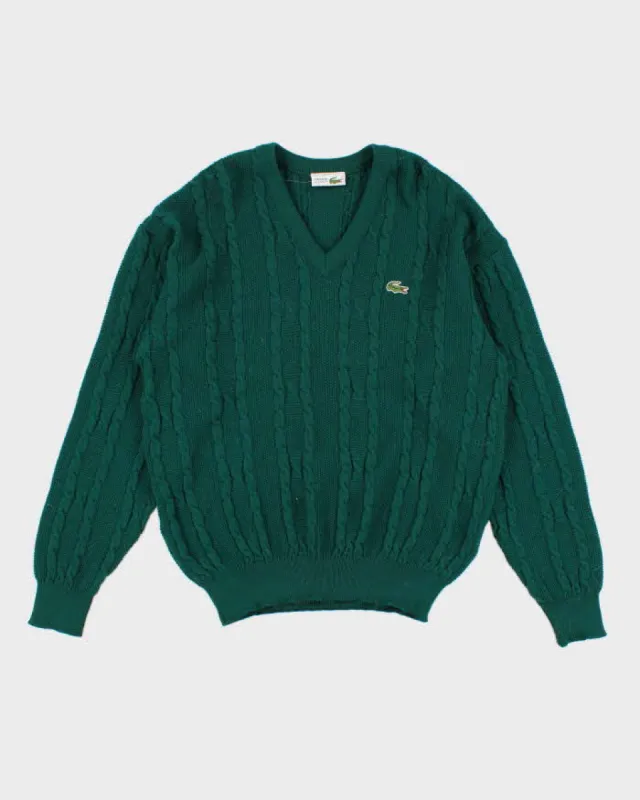 Vintage 80s Chemise Lacoste Wool Jumper - XL sold by Rokit