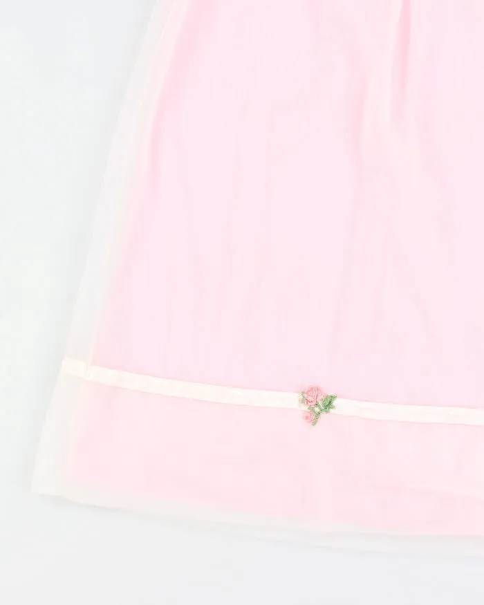 Vintage 60s Cahill Pink Night Gown -M sold by Rokit product image thumbnail 4