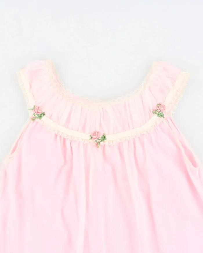 Vintage 60s Cahill Pink Night Gown -M sold by Rokit product image thumbnail 3