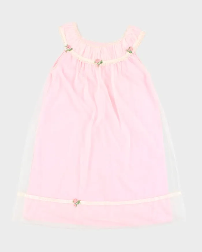 Vintage 60s Cahill Pink Night Gown -M sold by Rokit