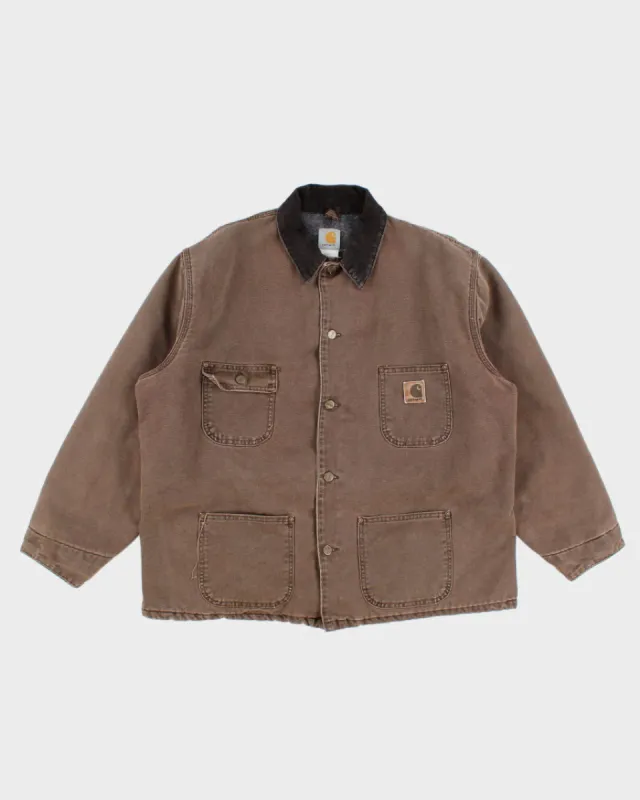 Mens Brown Carhartt Outerwear sold by Rokit