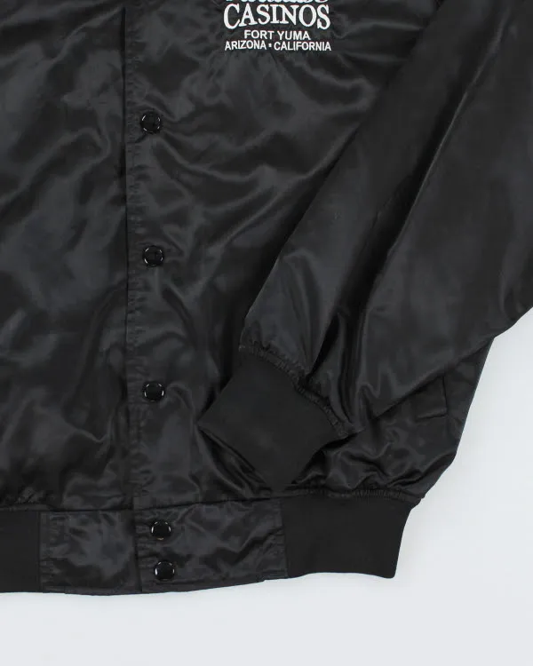 Vintage 90's Casino Embroidered Bomber Jacket - M sold by Rokit product image thumbnail 4