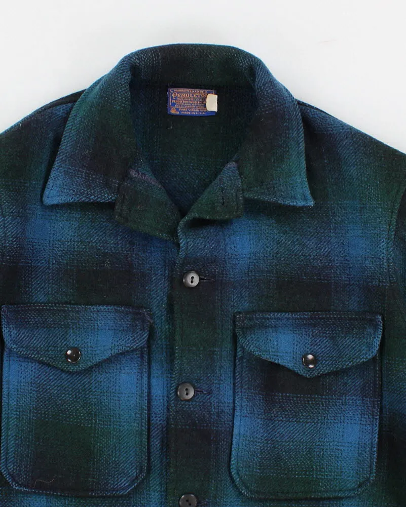 70's Vintage Men's Blue Pendleton Wool Jacket - M sold by Rokit product image thumbnail 3