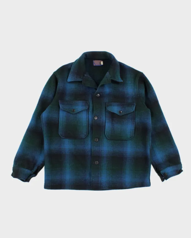 70's Vintage Men's Blue Pendleton Wool Jacket - M sold by Rokit