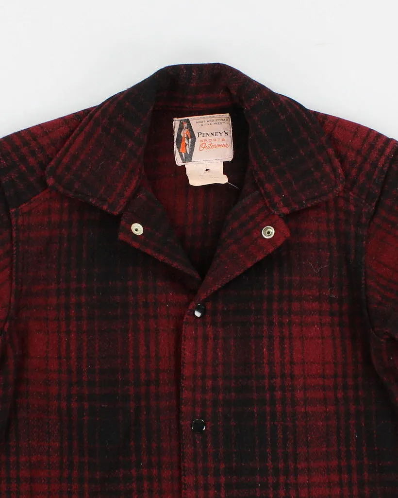 60's Vintage Mens Penney's Sport Wool Jackets - M sold by Rokit product image thumbnail 3