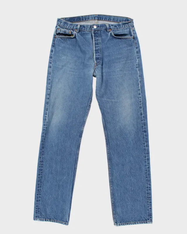 Men's Vintage Levi's 501 Medium Wash Jeans - W32 L32 sold by Rokit